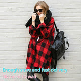 Loose Cotton Blouse Autumn New Arrival 2020 Long Tops Flannel Plaid Shirt Women Plus Size Button Up Shirts Long