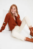 Trendyol Embroidered Knitwear Cardigan