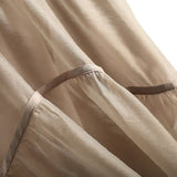 Skirt Thin Skirt 2023 New High Waist Half Skirt Medium-Long Thin A-Shaped Gauze Skirt-Outfit