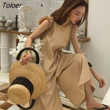 Women Loose Trendy New Fashion Korean Style Streetwear Ankle-length Summer High Waist All-match Ins Breathable