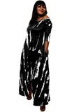Casual Print Irregular Long