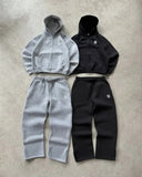 New Popular S Embroidery Printing Series For Young Couples Casual Broad-Legged