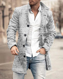 Printed Men's Coat 2025 New Wish Coat Station Wind