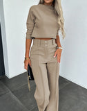Fashion Casual Dress Women's Two-Piece Women's