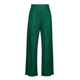 2022 Sexy Sequins Women Blouse Tops Green Y2K Long Sleeve V Neck Blouses Button Up Elegant Shirts Party