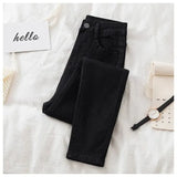 Jeans Slim Thin Female Denim Pants Womens Jeans Spring Autumn Woman Stretch Bottoms Feminino Skinny Pants Women