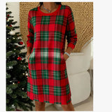 2025 Leisure Long-Sleeved POLO Collar Dress