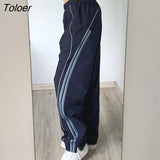 Print Streetwear Joggers Parachute Cargos Casual Loose Y2K Baggy Sweatpants Harajuku Chic Fashion