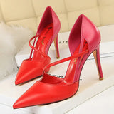 Graduation party Shoes High Heels Woman Pumps Stiletto Women Shoes Women Basic Pump Fashion Women Sandals Female Shoes Free