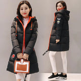 Women 2020 Winter Jacket Women Coat Hooded Outwear Female Parka Thick Cotton Padded Lining Winter Female Basic Coats