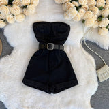 Fit Panty Women's New High-Rise Thin Leg Shorts Small Casual Jumpsuit Hottie