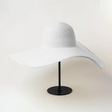 Women Black Big Elegant Khaki Fedoras Hat New Round Dome Temperament Fashion Tide All-match Spring Autumn 2023