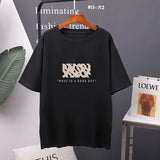 Leopard Printed T Shirt Women 100% Cotton Oversized Gothic Graphic Female Soft Tops Harajuku Loose Cusual Tees