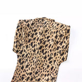 Spring Animal Print Fashionable Short Dress 2523142-Outfit