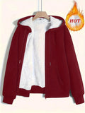 Women's Winter Explosion Warm Plush Hoodie