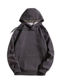 Women Thick Warm Winter Hoodies Basic Velvet Hooded Sweatshirts Pullover Fleece Lined Oversized Hoodies Sweatshirt Winter