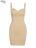 Sisterlinda Spring Party Vacation Birthday Trend Y2K Dress Women Sleeveless Backless Skinny Sexy Nightclub Clubwear Lady