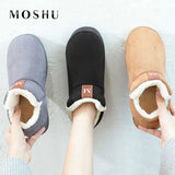 Slippers Women Fur Slides Warm Home Slippers Indoor Floor Shoes Ladies Couple Slippers Furry Plush Pantuflas