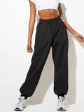 basic sweatpants with a loose