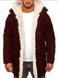 Single Fur Hooded Jacket Thick Warm Coat Wish Imitation Leather Wool Cotton