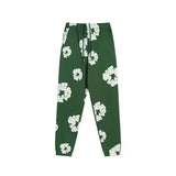High Street Tide Card Letter Printed Loose Jeans Jacket Men's And Women's Same High Street Suit-Outfit
