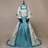 Sleeve Basic Model Printed Elegant Retro Evening Large Bell