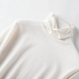 Sweater 2020 New Turtlene Female Long-sleeved Knitted Pullover Jumper Pull Femme Clothes White Warm Fashion Slim