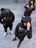 Chao Brand Trapstar Sweater Men's Couple Ins Street Loose Hoodie Men In Autumn And Winter-Outfit