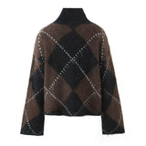 Women's Clothing 2025 Autumn And Winter Tsets Knitted Knitted Top + Knitted Half-Dress Suit