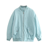 Women's Clothing 2025 Winter Baseball Suit Loose Jacket Cotton Coat