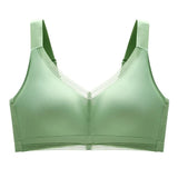 Plus Size Bra Sexy Underwear Women Wireless Lingerie Lace Bralette C D E