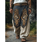Fashion Loose-Fitting Broad Leg Trousers 3D Digital Printing Z Various Pattern