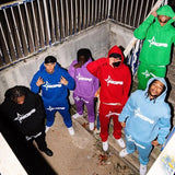 Shangchao Brand NOFS Letter Printed Sports Suit Men's Hip-Hop Street Loose Couple Suit-Outfit