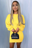 Casual Puff Sleeve Mini