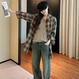 V-Collar Shows The Thin Wool Sweater, A New Slim, Long-Sleeved Blouse With Bottoms In Autumn And Winter.-Outfit