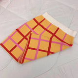 Korean Sweet Chic Women Knit Suits Vintage V Neck Flower Button Crop Cardigans and Tank Top 2 Pcs