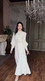 New Women's Temperament Elegant Irregular Thin Splicing