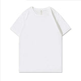 2021 Summer Brand Short Sleeve T Shirt Men 100% Cotton O-Neck Tee Tops High Quality Fashion Solid Color T-Shirt