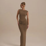Dress 2025 Summer New Women's Hollow Design Sense Irregular
