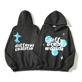 Style High Street Kanye Men And Women With The Same Hip-Hop Graffiti Print Hoodie Hoodie Couple Loose Jackets-Outfit