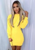 Casual Puff Sleeve Mini