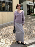 Xixi 2025 Autumn White Standard Temperament Commuter Solid Color Thin Waist Half-Body Skirt With Hip Pencil Skirt