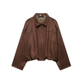 Women's 2025 New Fashion Velvet Texture Jacket Coat
