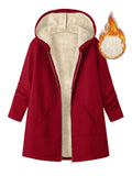 And Long-Term Hooded Jacket In Autumn And Winter