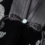 Imitation Velvet New Chinese Vest Women's Style Foreign Style Nail Bead Embroidery Light Country Wind Plate Button Blouse-Outfit
