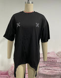 Blouse Women Wear Four Seasons Fashion Irregular Long-Sleeved T-Shirt Hot