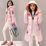 Women 2020 Winter Jacket Women Coat Hooded Outwear Female Parka Thick Cotton Padded Lining Winter Female Basic Coats