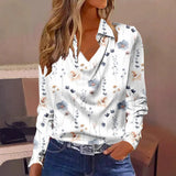 Shein's Long-Sleeved Spring And Autumn Shirt Women's Clothing