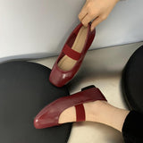Temperament Ballet Mary Jane Women's Shoes 2025 Spring And Autumn Casual Small Leather