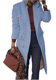 And Winter 2025 New Multi-Color Multi-Code Jacket Collar Long Coat